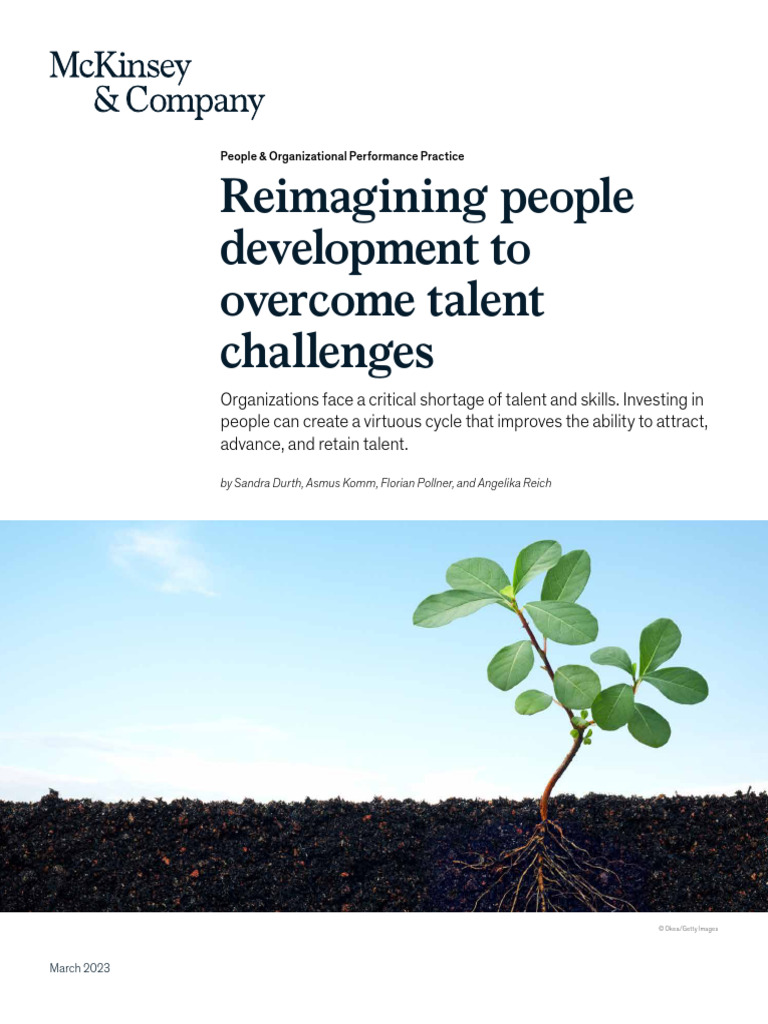 Session 1c Reimagining People Development to Overcome Talent Challenges ...