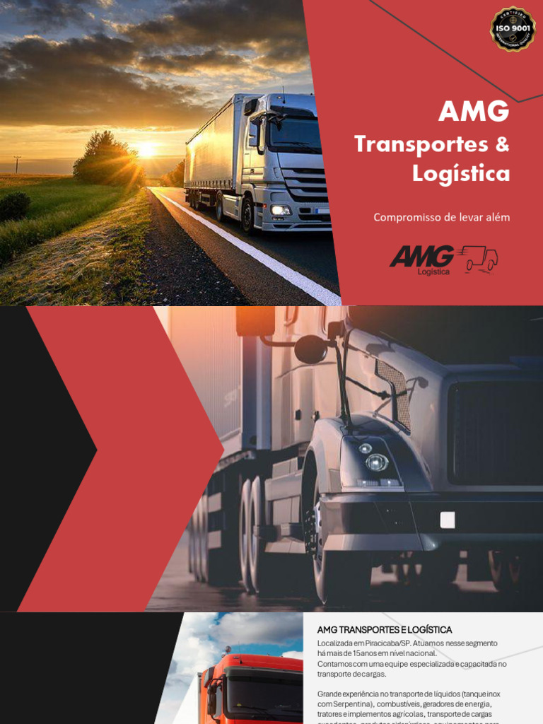 Apresentação AMG Logistica 2026 | PDF