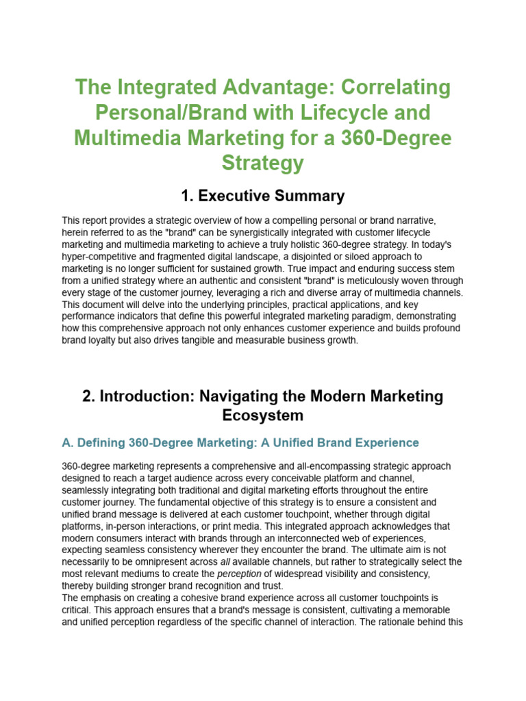Bio Marketing Strategy Correlation Report | PDF | Performance Indicator ...