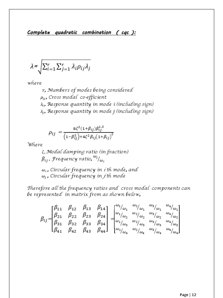 Complete Quadratic Combination Example – HASNPX