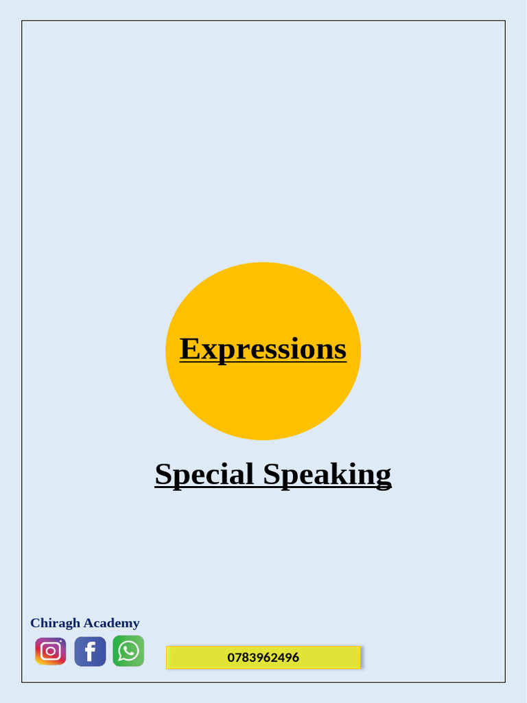 100 Common Expressions | PDF