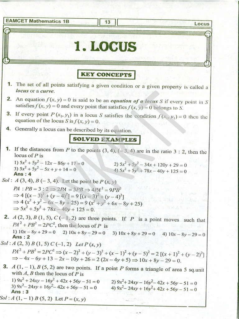 1B - LOCUS | PDF