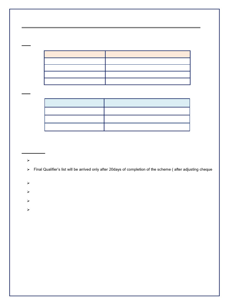 Tour Contest | PDF