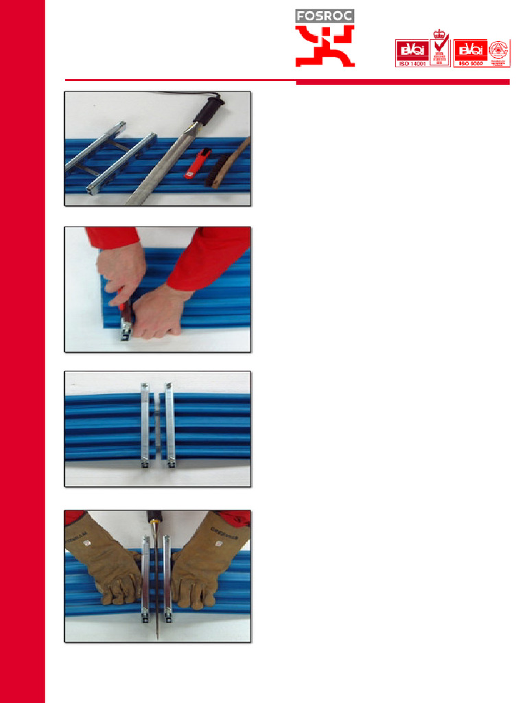 Supercast PVC Fixing Instructions | PDF | Welding | Construction