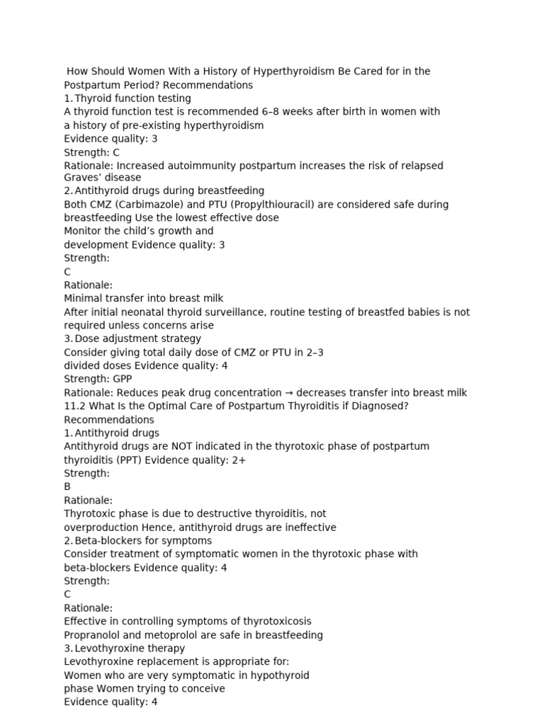 Thyroid | PDF | Hyperthyroidism | Hypothyroidism