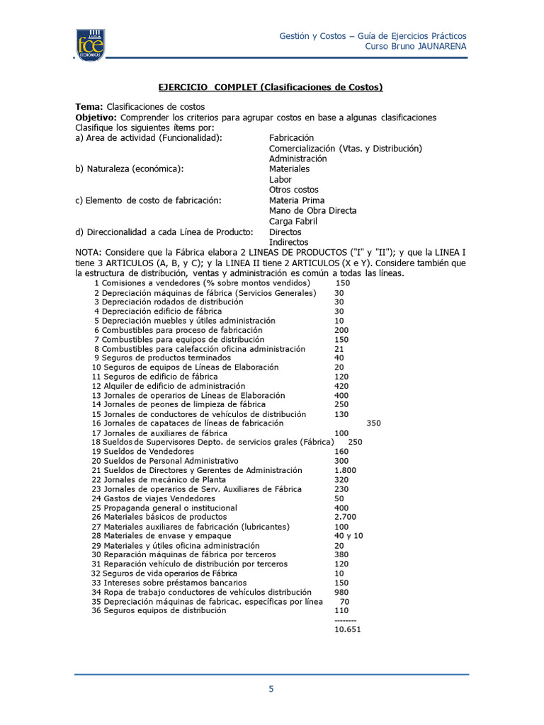 Guia Tp Gestion y Costos 2026 (3) | PDF