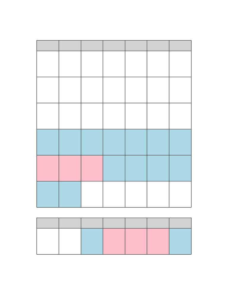Color Coded Study Calendar Mar to Aug 2026 | PDF | Medicine | Medical ...