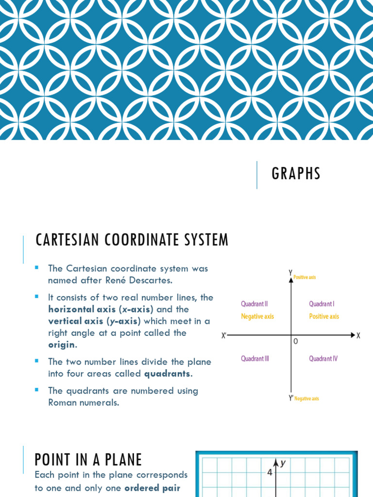 Graphs | PDF | Cartesian Coordinate System | Line (Geometry)