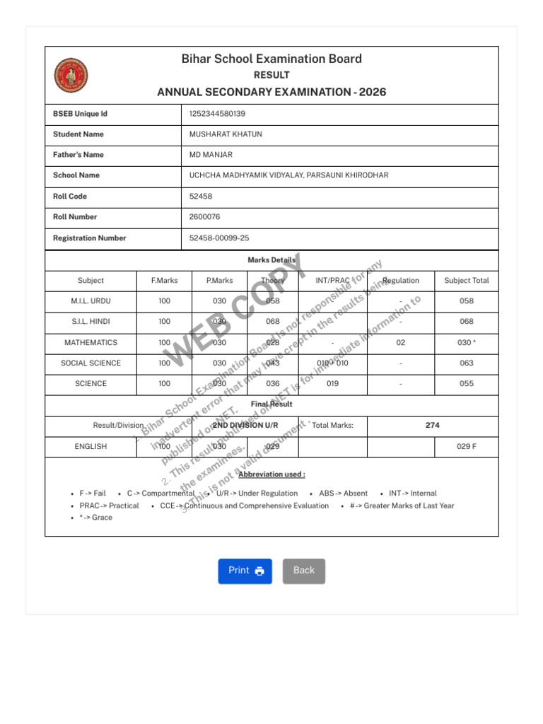 MUSRAT | PDF | Secondary Education | Student Assessment And Evaluation