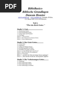 biblische grundlagen pdf