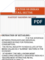 Presentation on Indian Retail Sector