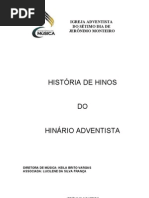 HISTÓRIA DE HINOS