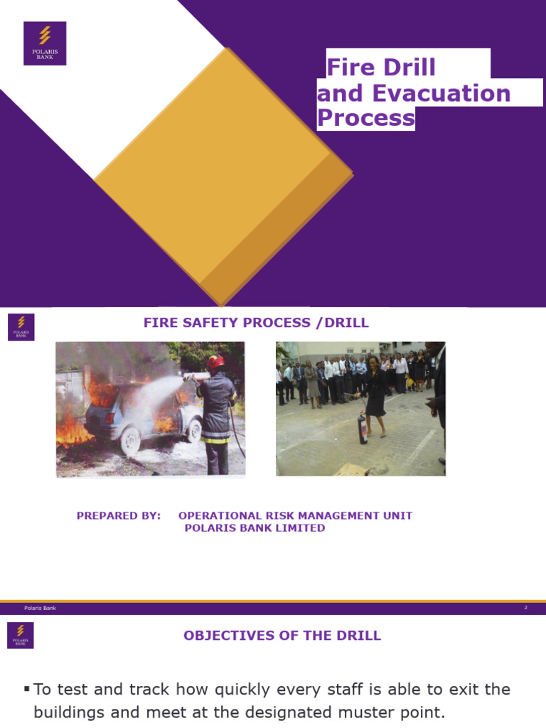 Fire Drill and Evacuation Process_ | PDF | Fires | Kerosene