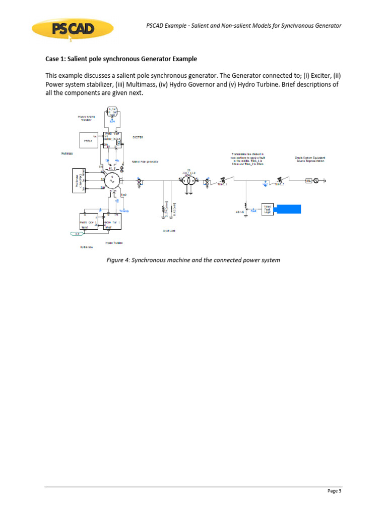 Generator Modelling PSCAD | PDF | Electric Generator | Machines