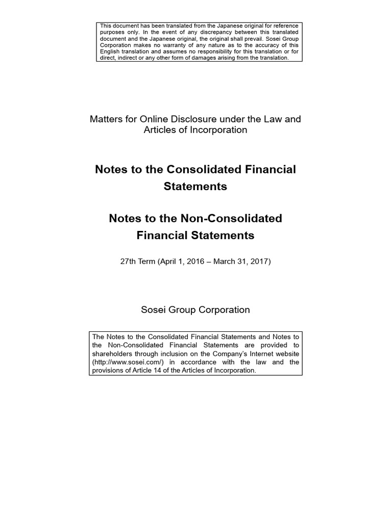 20170605_Notes_to_the_Consolidated_Financial_Statements | PDF ...
