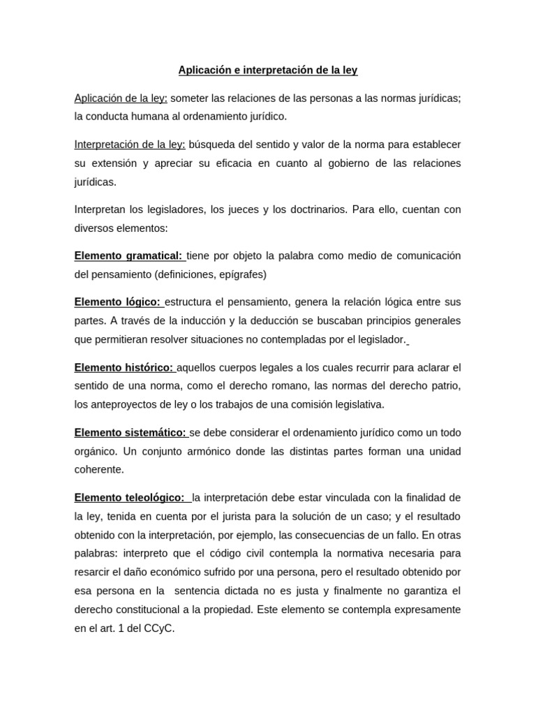 10 Aplicación e Interpretación de La Ley | PDF | Juez | Justicia