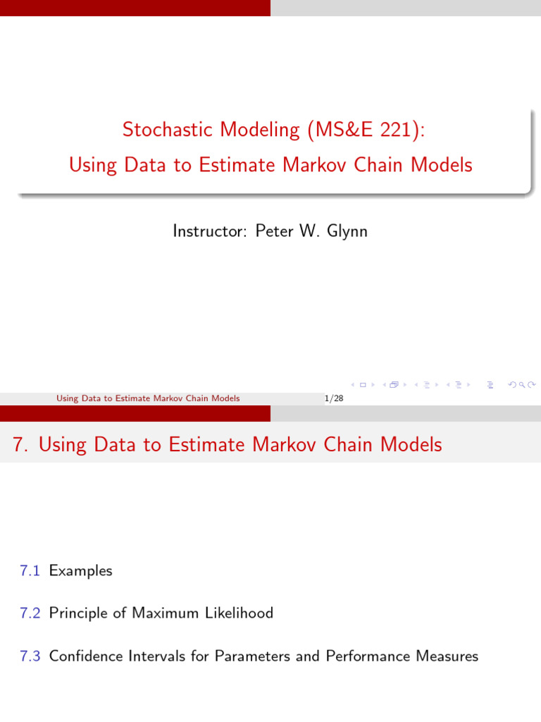 MS E 221 Lecture Slides-5 | PDF | Confidence Interval | Estimator