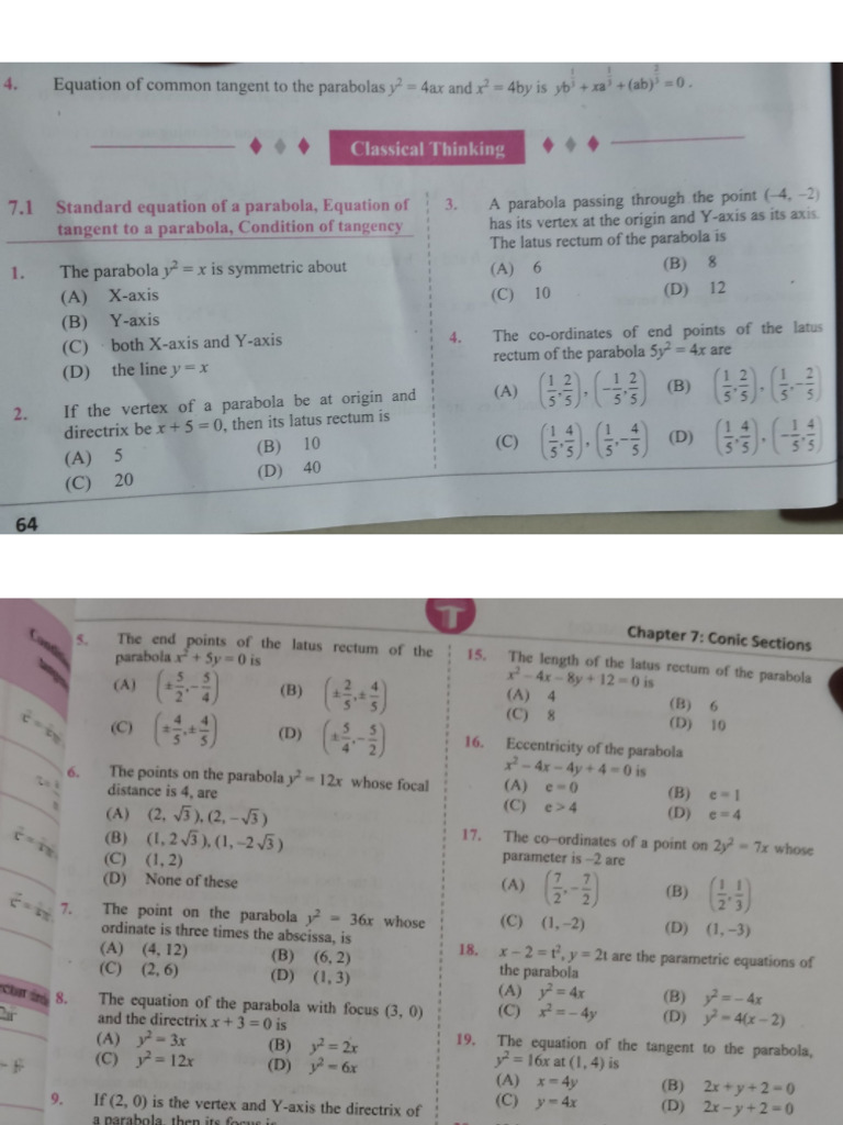 Conics | PDF
