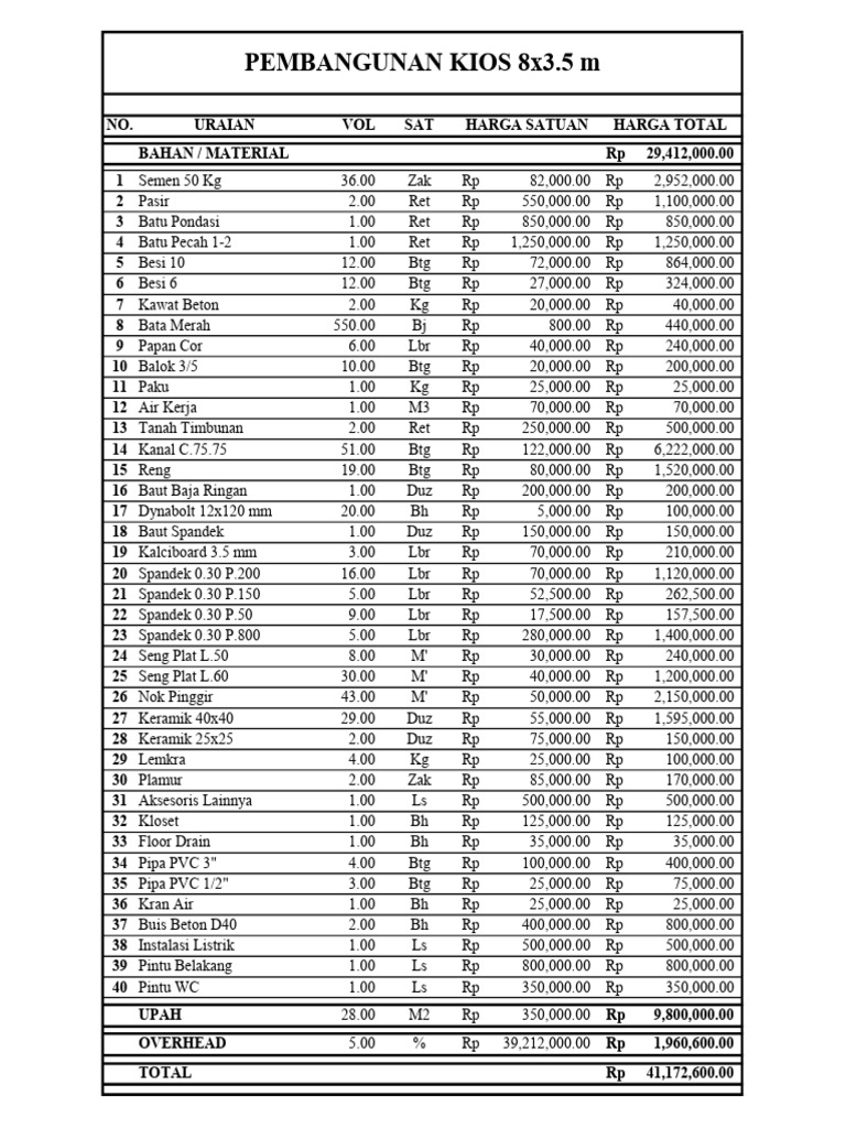rab kios 8x3.5 | PDF