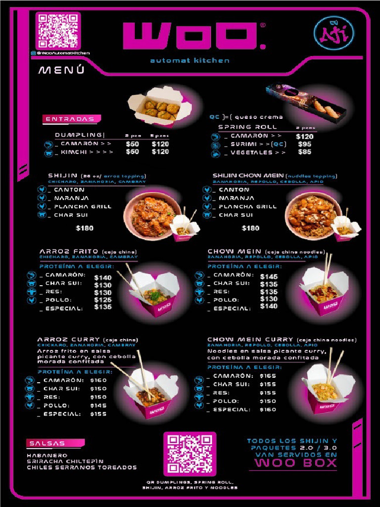 MENU_WOO-1 | PDF