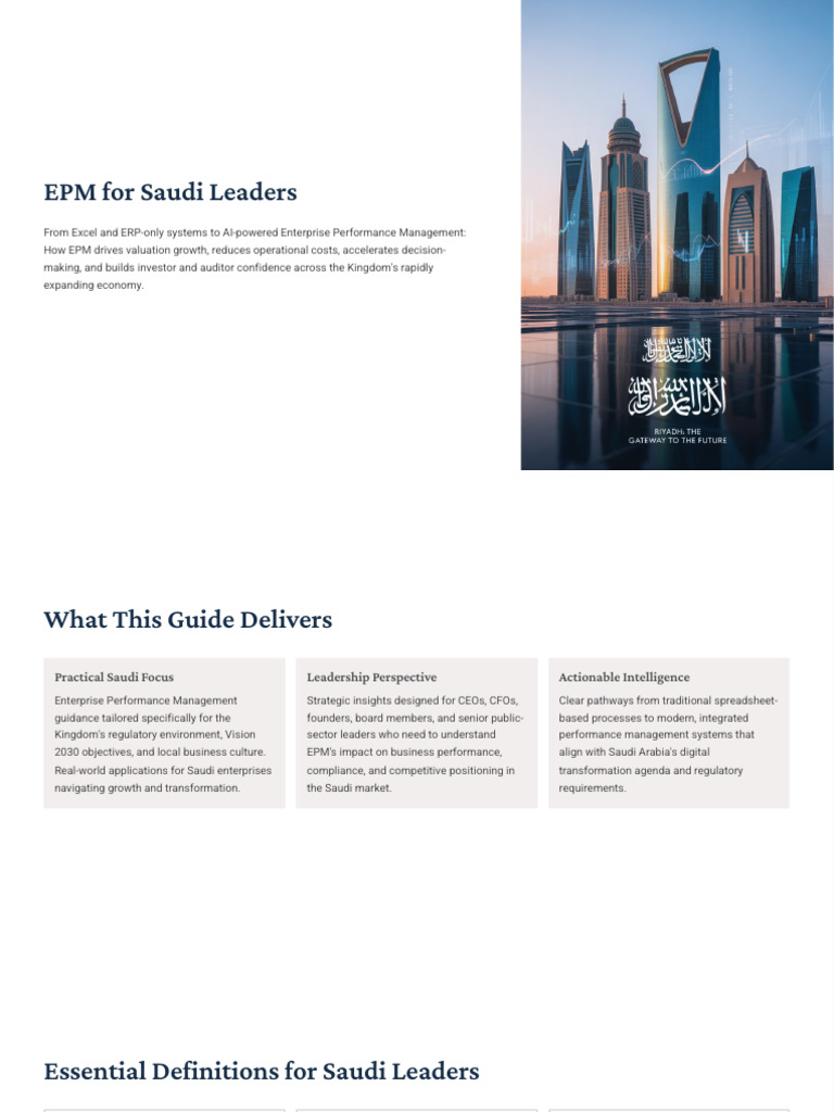 EPM for Saudi Leaders | PDF