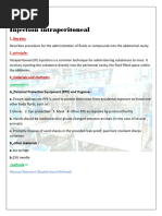 Intraperitoneal Injection Guidelines for Mice | PDF | Injection ...