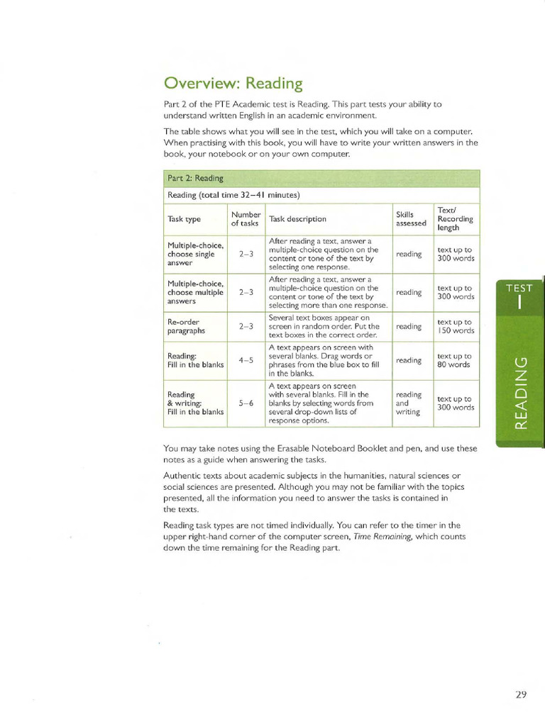 Reading 1 Full | PDF | Multiple Choice | Semantics