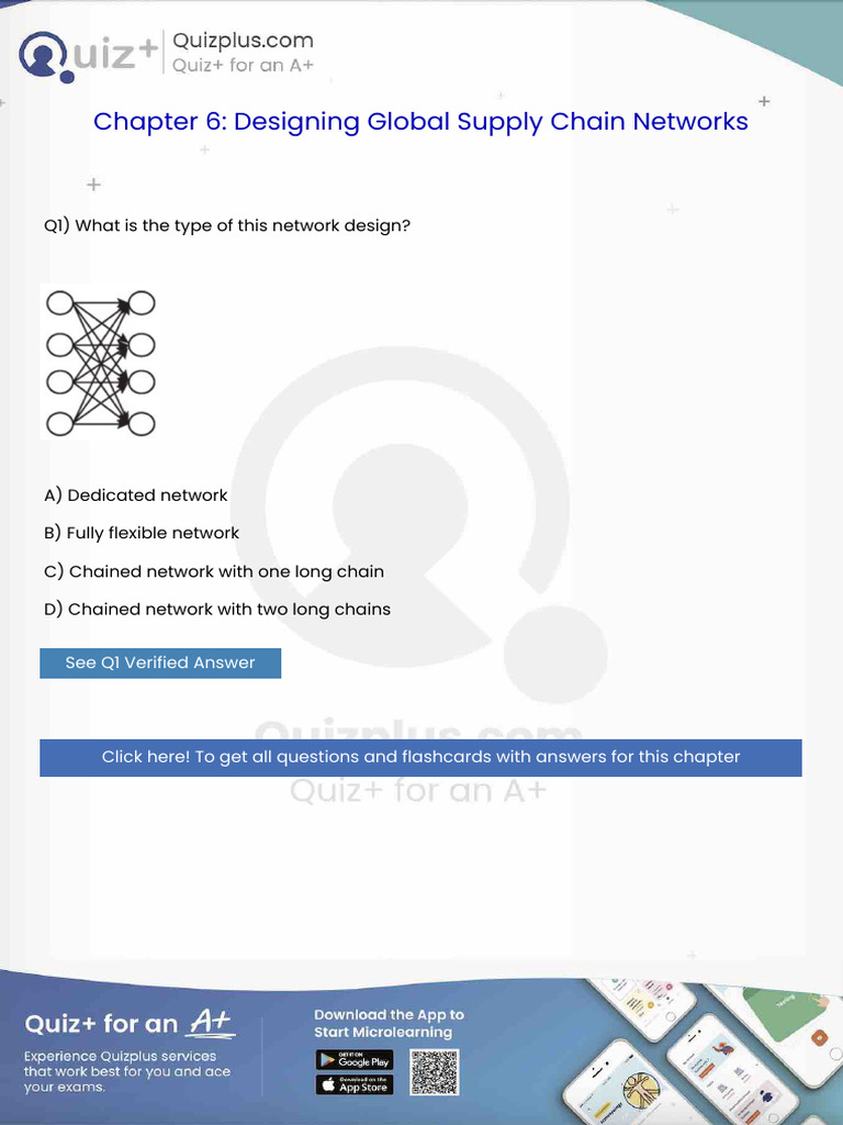 What is the Type of This Network Design | PDF | Supply Chain | Inventory
