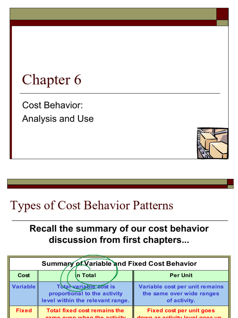 Chapter 6 Presentation 1st Part | PDF | Management Accounting ...