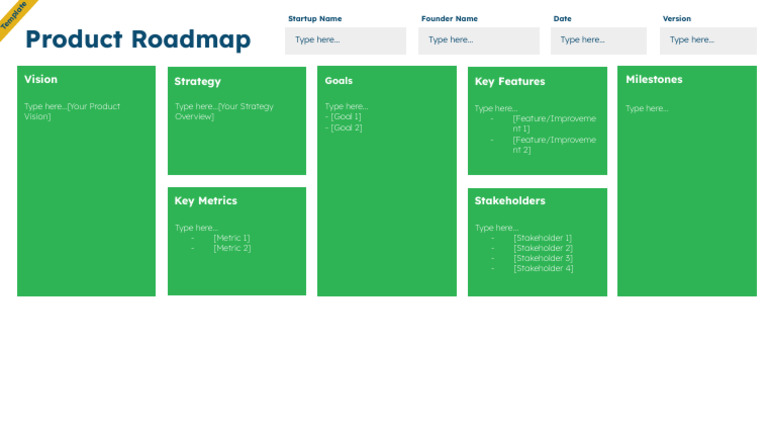 Copy of Product Roadmap Template | PDF