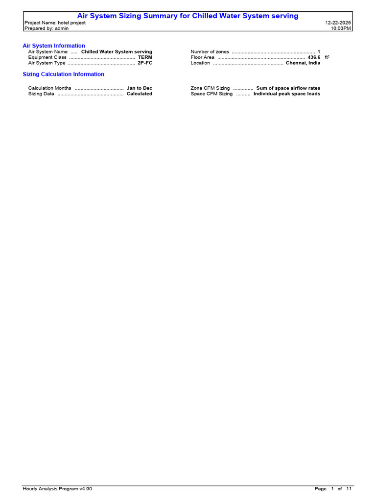 Systems Design Report Serving PDF | PDF | Ventilation (Architecture ...