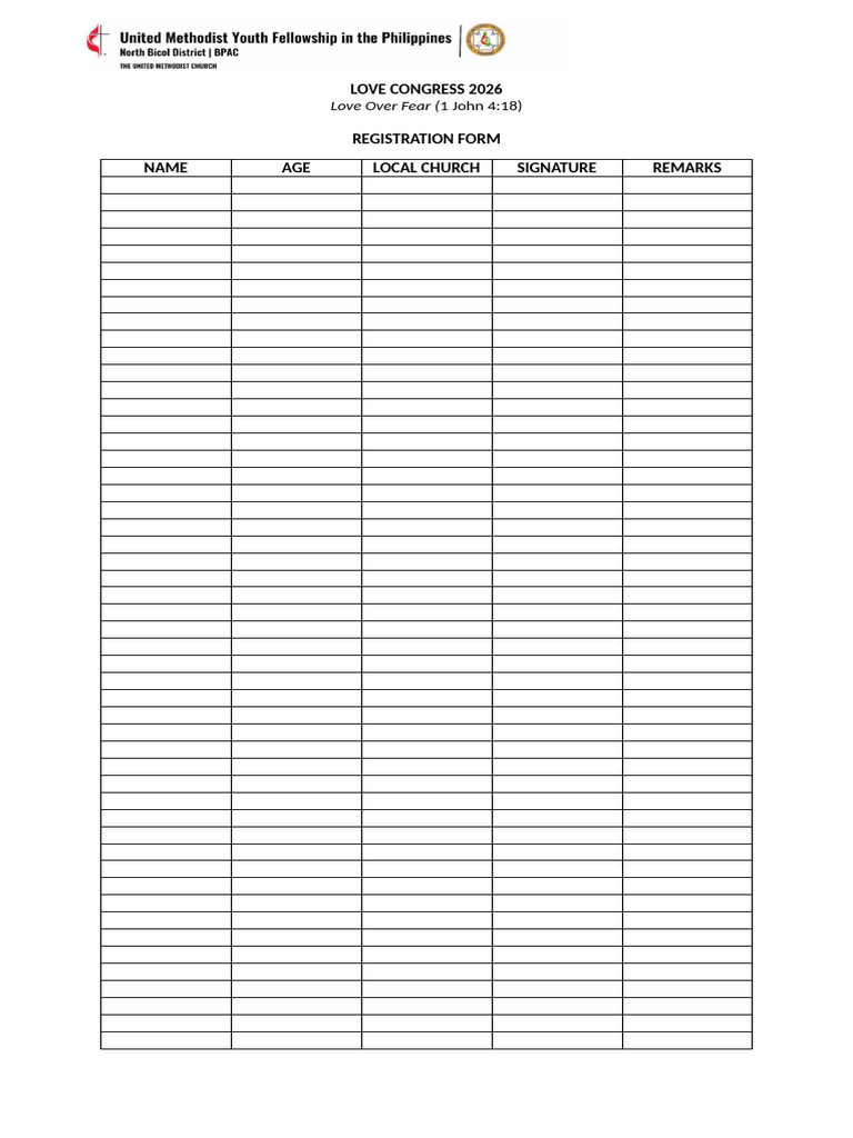 REG. FORM | PDF