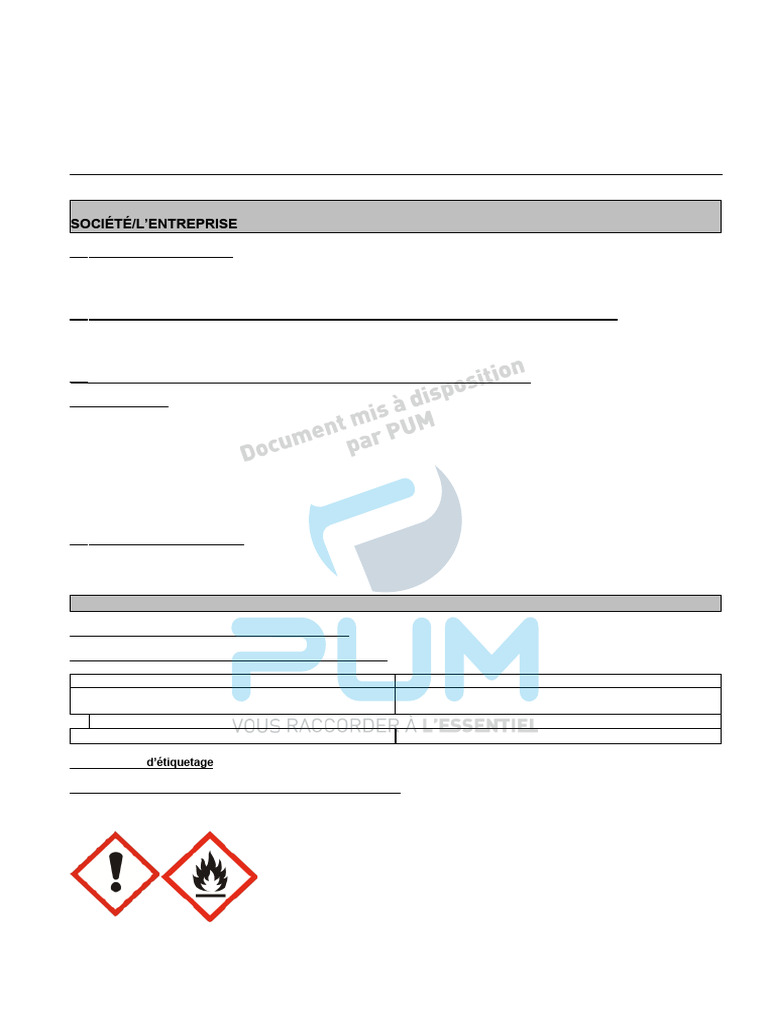 Fiche Donne Securite Colle PVC | PDF | La combustion