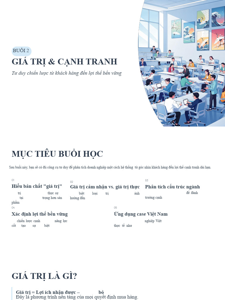 BUOI 2 GIA TRI VA CANH TRANH | PDF
