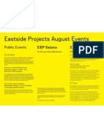 August Events 2012