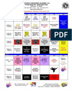 2012 BackToSchool Schedule