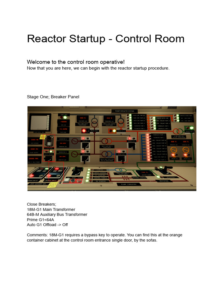 Oakridge NPS - Startup Document | PDF | Energy Technology | Energy ...