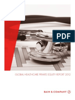BAIN REPORT Global Healthcare Private Equity Report 2012