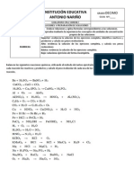 Balance de Ecuaciones Por Tanteo