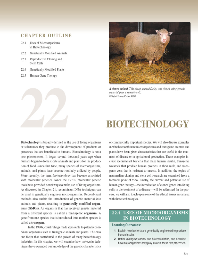 Genetics Analysis and Principles - p554-577 | PDF | Genetic Engineering ...