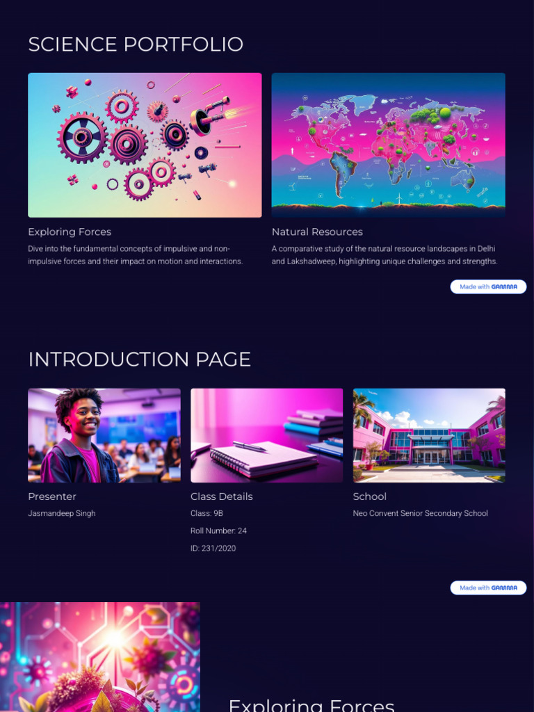 Science Portfolio | PDF