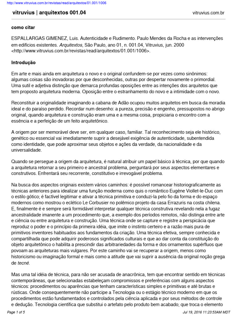 vitruvius_arquitextos_001_04 | PDF | Science
