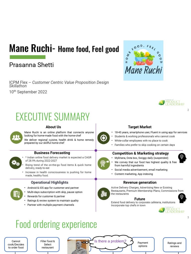 Mane Ruchi- Home Food, Feel Good | PDF | Mobile App | Restaurants
