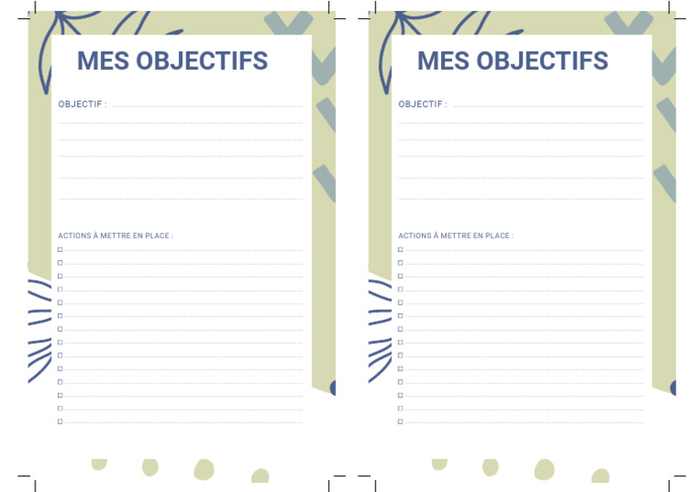 A4 Objectifs | PDF