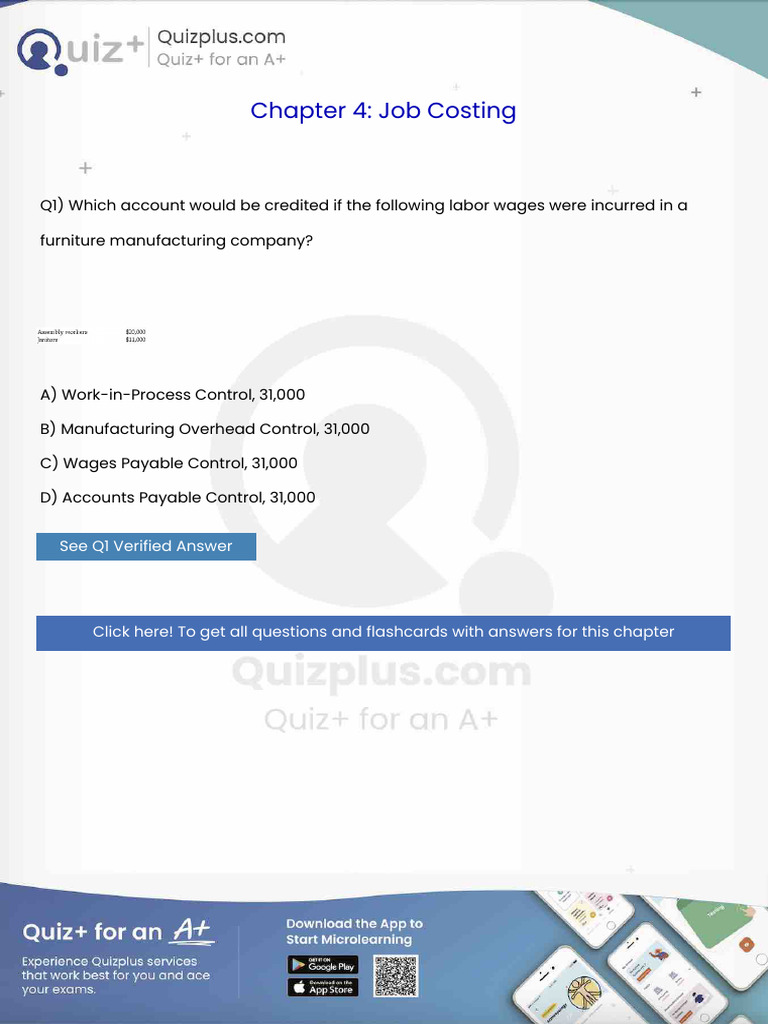 Which Account Would Be Credited if the Following Labor Wages Were ...