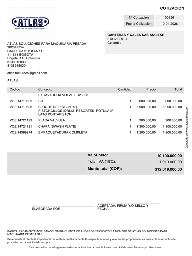 Presupuesto 20260410 00356 | PDF