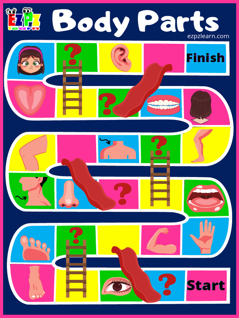 Body Slides and Ladders Game (1) | PDF
