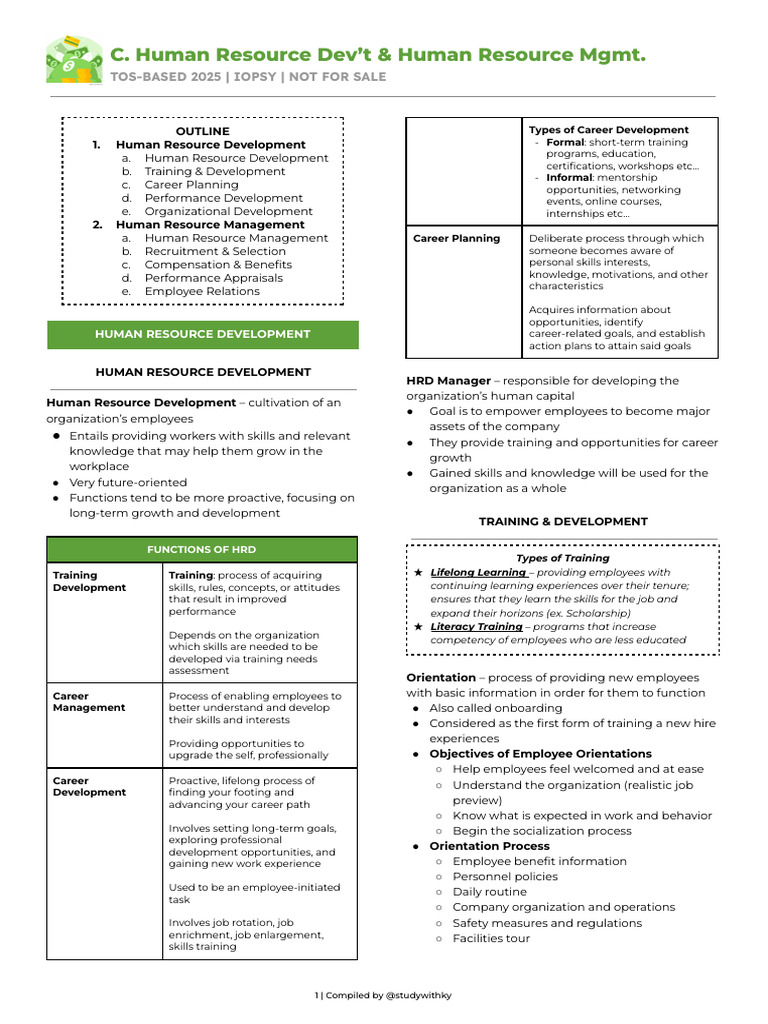 C. IOPsy - Human Resource Development & Human Resource Management | PDF ...