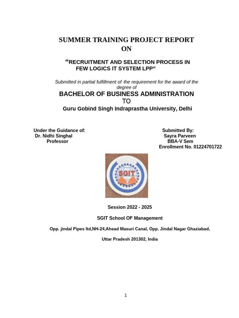 Sayara Full File | PDF | Recruitment | Human Resources