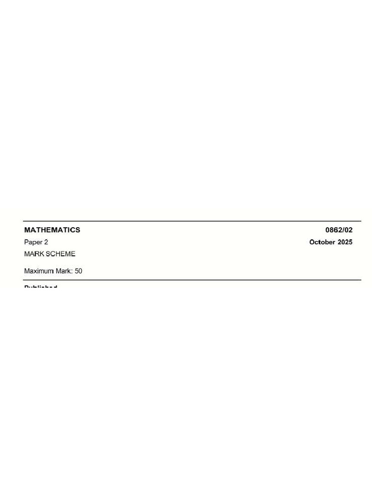 Oct25 Paper 2 MS = | PDF